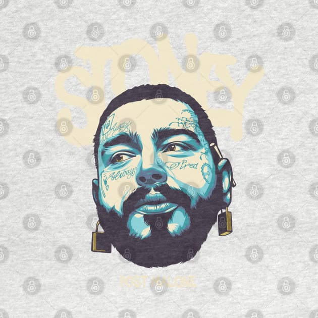 Post Malone by bikonatics